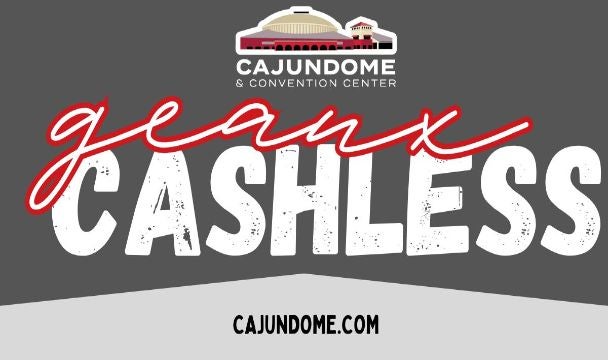 Geaux Cashless Effective Jan. 1st