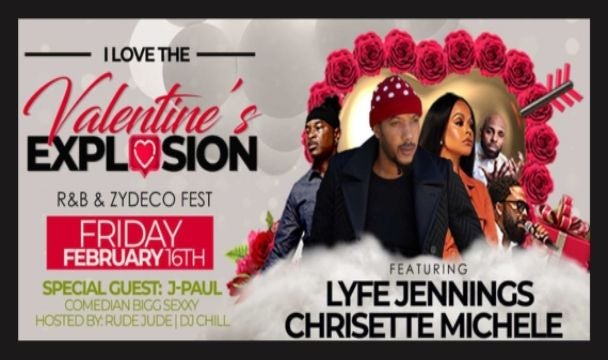 Valentine s Explosion R B and Zydeco Fest CAJUNDOME