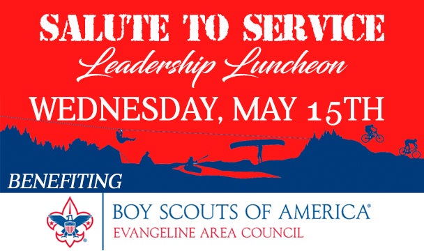 more info for salute to service leadership luncheon - cajundome fortnite