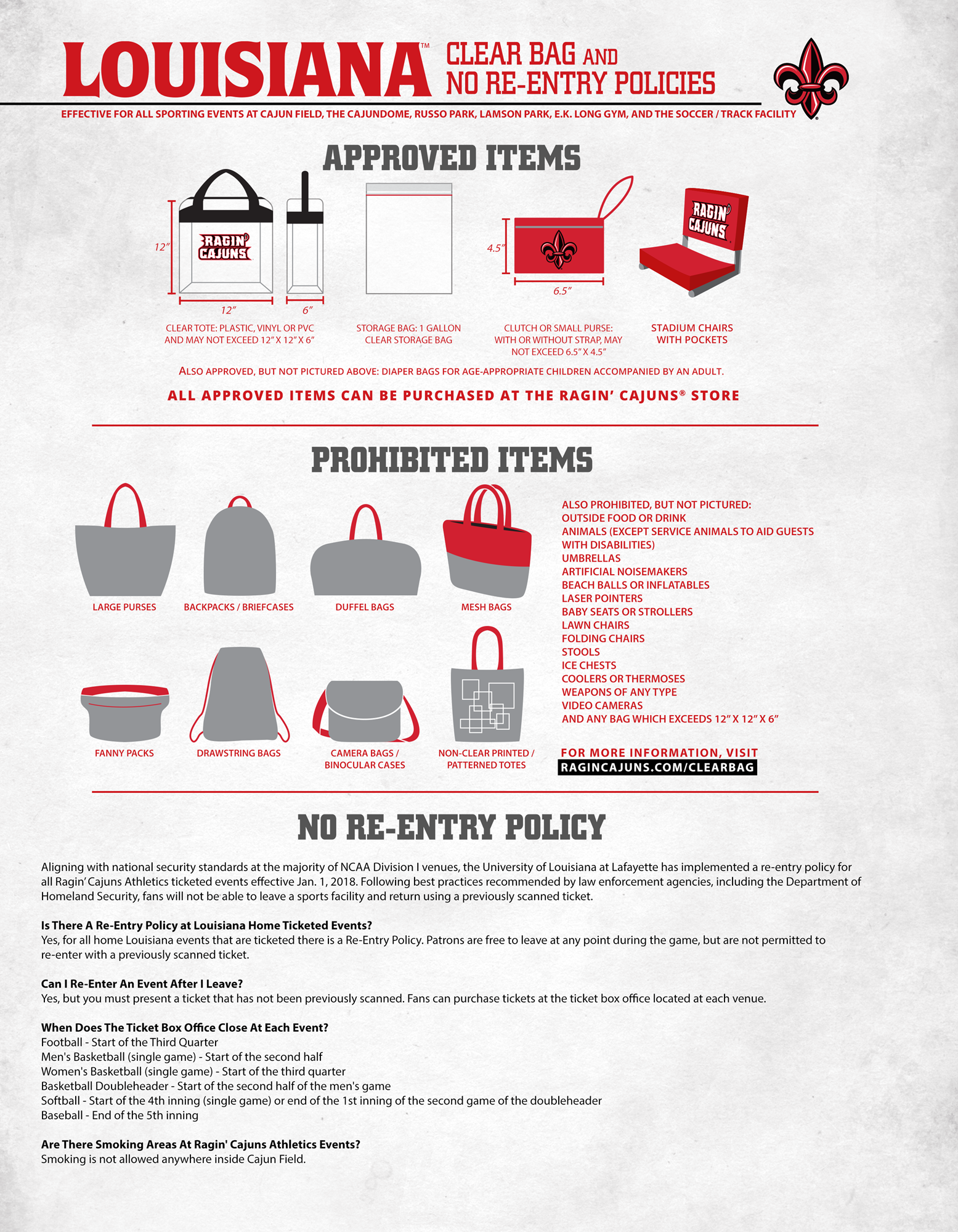 A-State Athletics Implementing Clear Bag Policy - Arkansas State